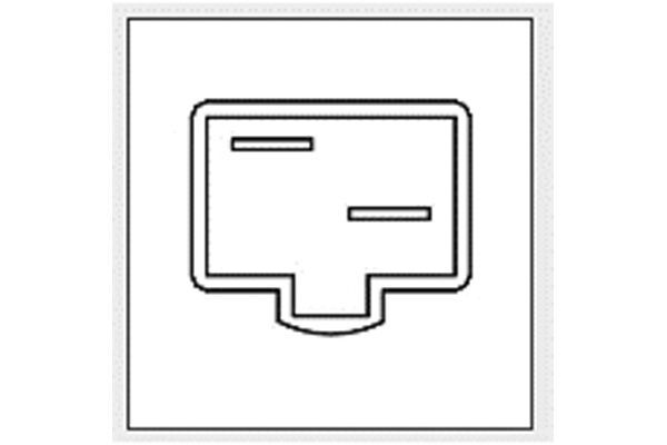 Stabdžių žibinto jungiklis KAVO PARTS EBL-2004