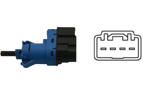 Stabdžių žibinto jungiklis KAVO PARTS EBL-4507