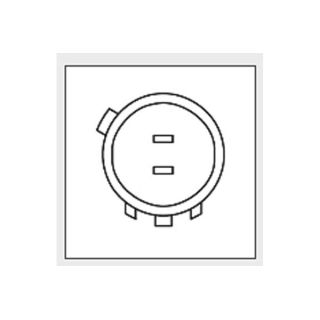 Siuntimo blokas, aušinimo skysčio temperatūra KAVO PARTS ECT-2003