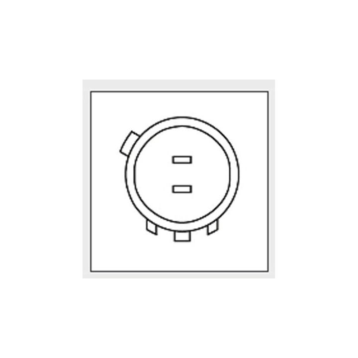 Siuntimo blokas, aušinimo skysčio temperatūra KAVO PARTS ECT-2003