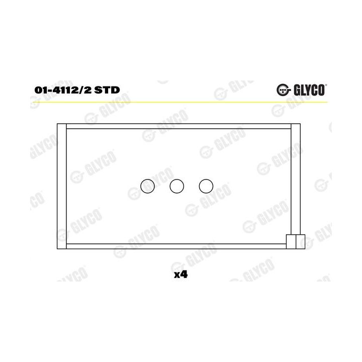 Guoliai dideliu galu GLYCO 01-4112/2 STD