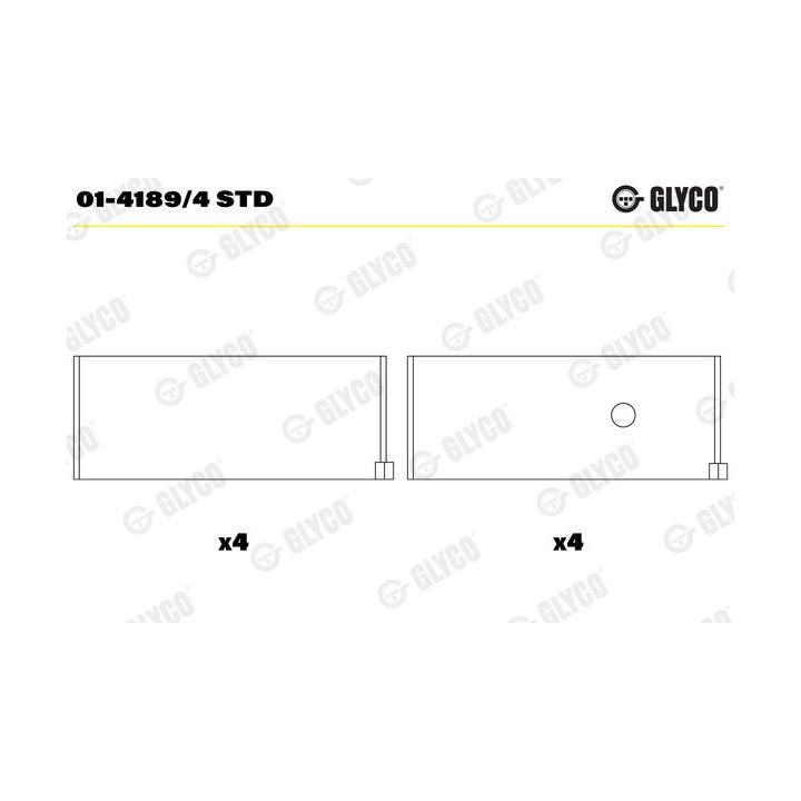 Guoliai dideliu galu GLYCO 01-4189/4 STD