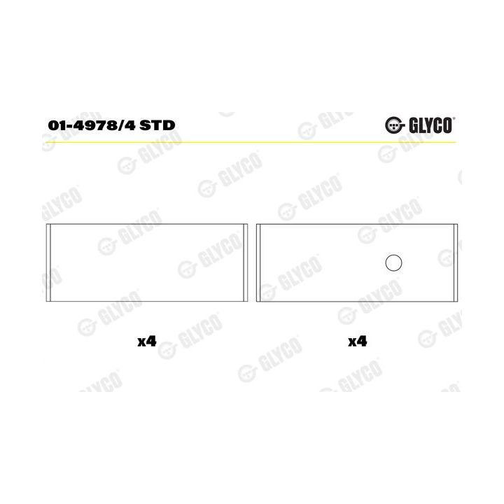 Guoliai dideliu galu GLYCO 01-4978/4 STD