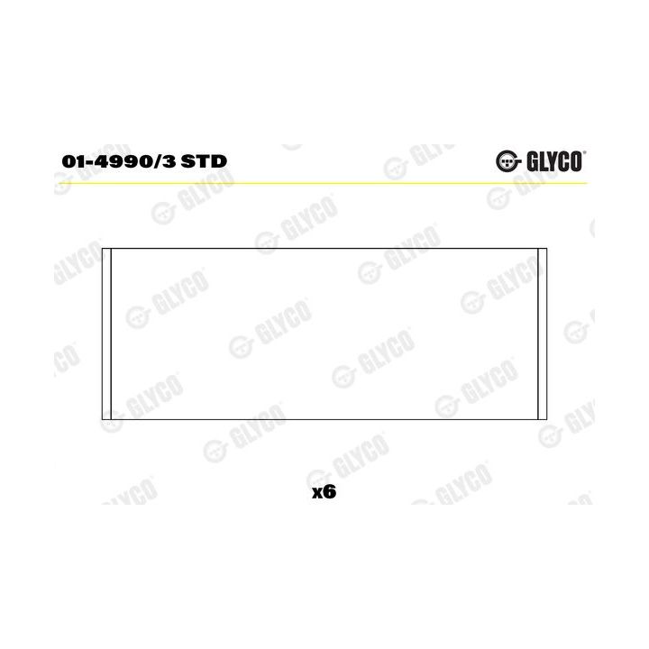 Guoliai dideliu galu GLYCO 01-4990/3 STD