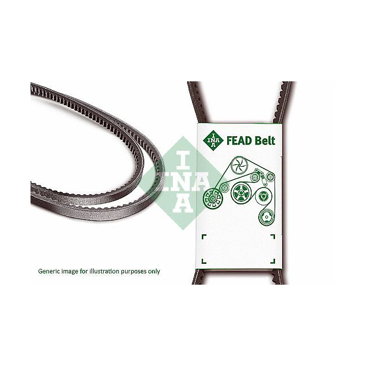 V formos diržas INA FB 10X600