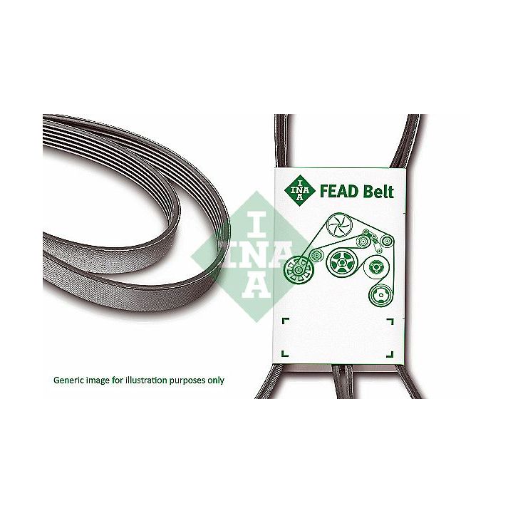 V formos rumbuoti diržai INA FB 5PK1030