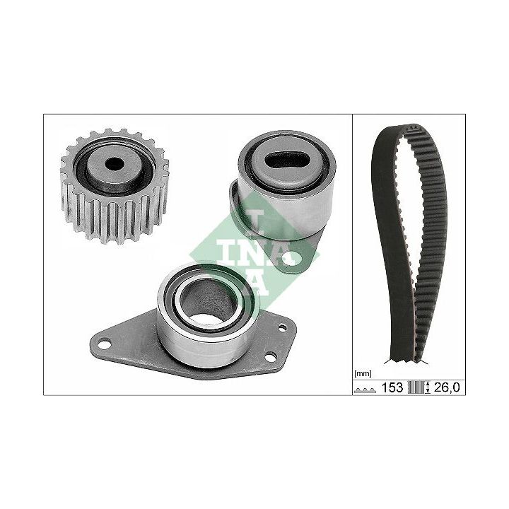 Paskirstymo diržo komplektas INA 530 0038 10