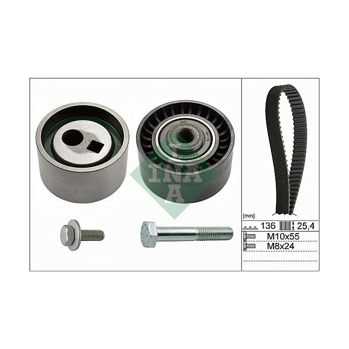 Paskirstymo diržo komplektas INA 530 0095 10