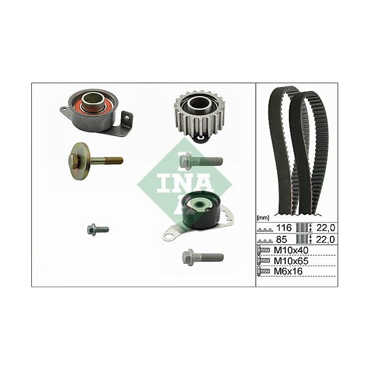 Paskirstymo diržo komplektas INA 530 0104 10