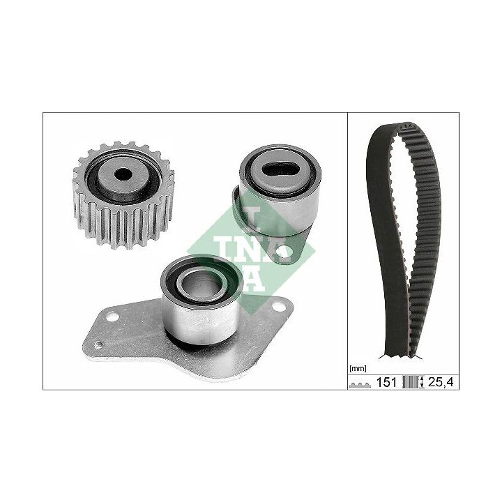 Paskirstymo diržo komplektas INA 530 0185 10
