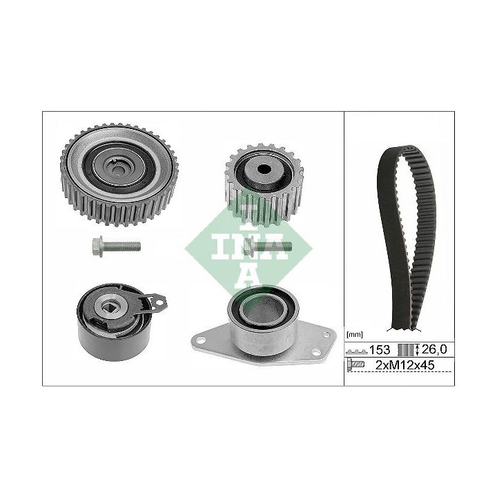 Paskirstymo diržo komplektas INA 530 0194 10