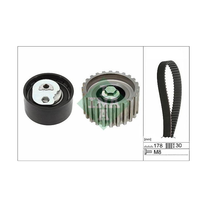 Paskirstymo diržo komplektas INA 530 0232 10