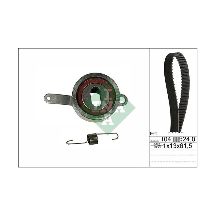 Paskirstymo diržo komplektas INA 530 0314 10