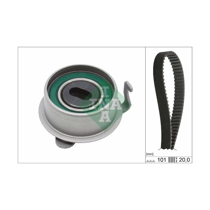 Paskirstymo diržo komplektas INA 530 0355 10