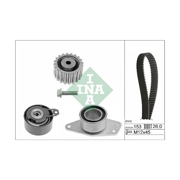 Paskirstymo diržo komplektas INA 530 0357 10