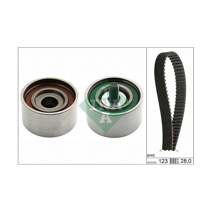 Paskirstymo diržo komplektas INA 530 0502 10