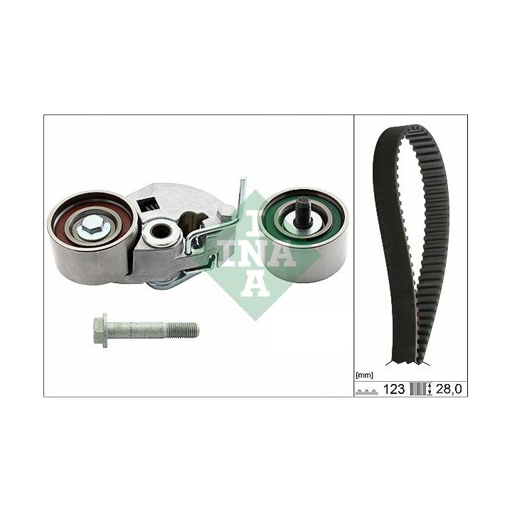 Paskirstymo diržo komplektas INA 530 0542 10