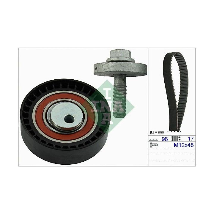 Paskirstymo diržo komplektas INA 530 0604 10