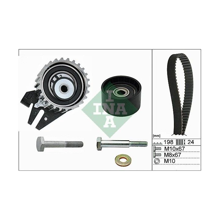 Paskirstymo diržo komplektas INA 530 0626 10
