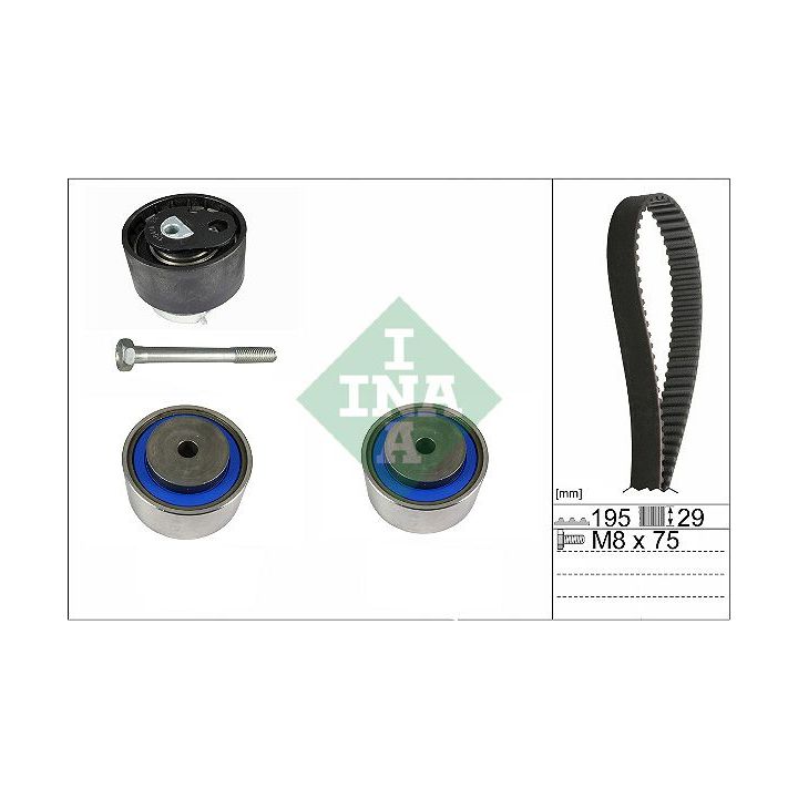 Paskirstymo diržo komplektas INA 530 0765 10