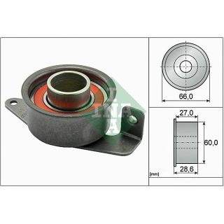 įtempiklio skriemulys, paskirstymo diržas INA 531 0029 20