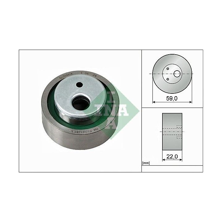 įtempiklio skriemulys, paskirstymo diržas INA 531 0030 10