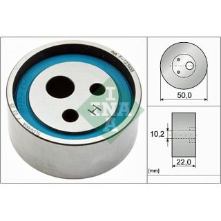 įtempiklio skriemulys, paskirstymo diržas INA 531 0055 10