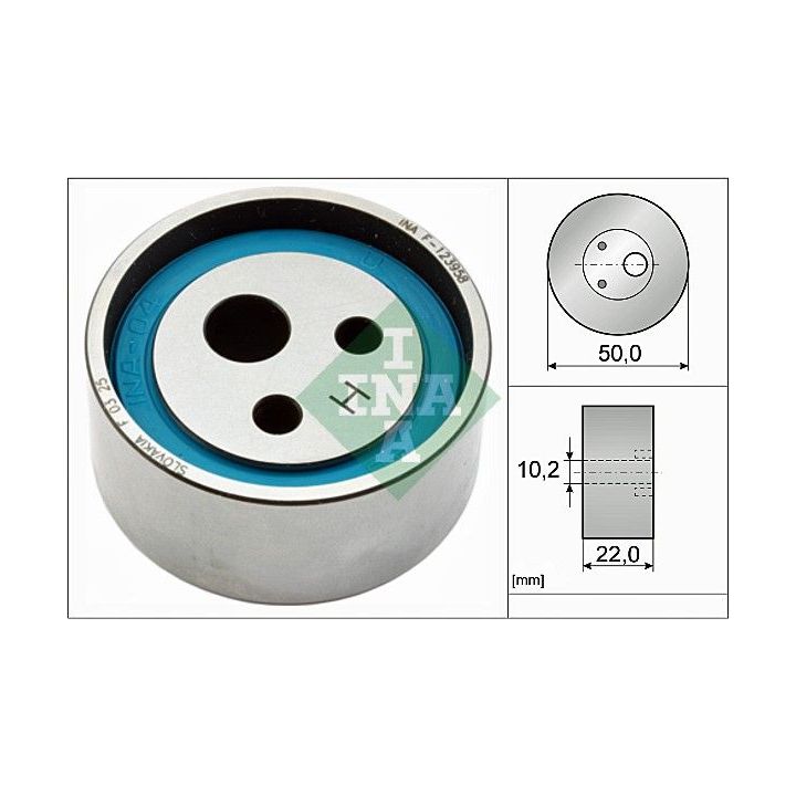 įtempiklio skriemulys, paskirstymo diržas INA 531 0055 10