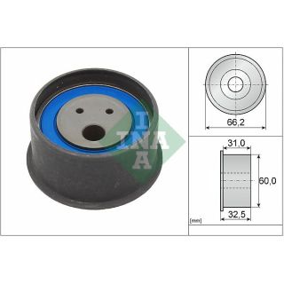 įtempiklio skriemulys, paskirstymo diržas INA 531 0193 20