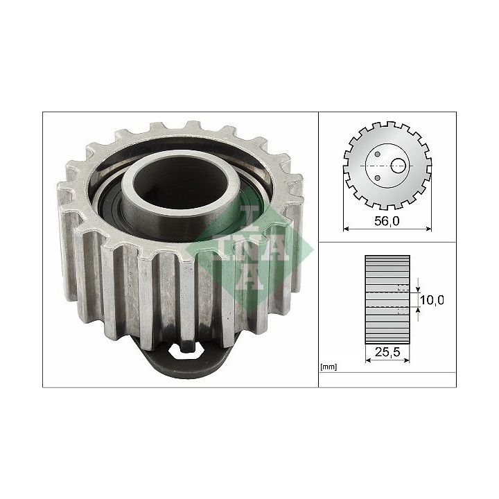 įtempiklio skriemulys, paskirstymo diržas INA 531 0204 10