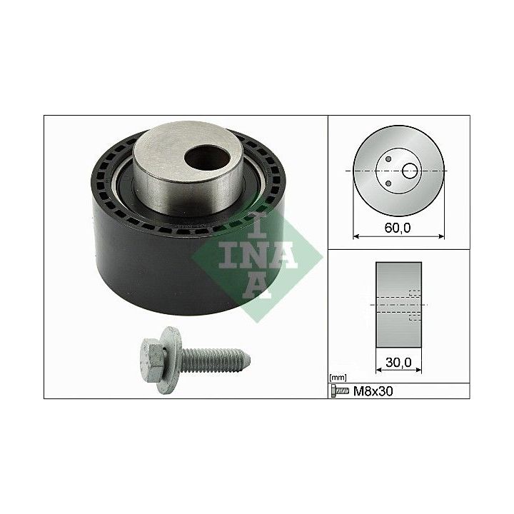 įtempiklio skriemulys, paskirstymo diržas INA 531 0264 10