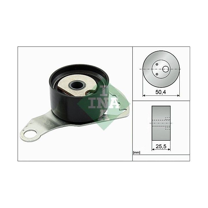 įtempiklio skriemulys, paskirstymo diržas INA 531 0272 30