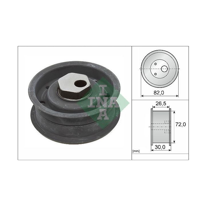 įtempiklio skriemulys, paskirstymo diržas INA 531 0304 10