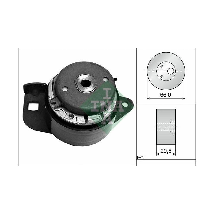 įtempiklio skriemulys, paskirstymo diržas INA 531 0320 30