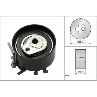 įtempiklio skriemulys, paskirstymo diržas INA 531 0404 10