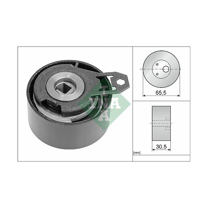 įtempiklio skriemulys, paskirstymo diržas INA 531 0408 30