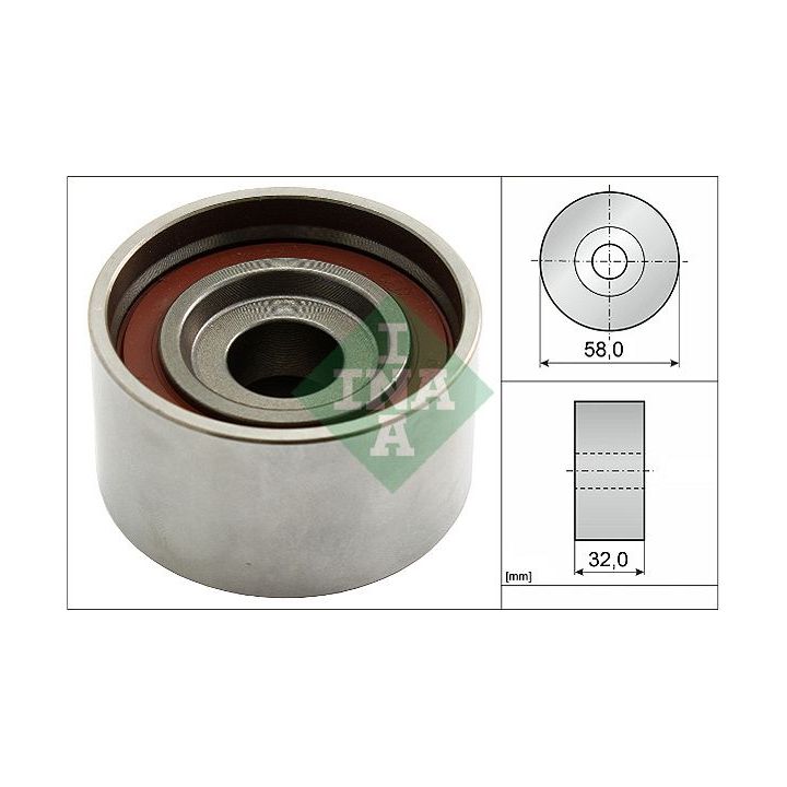 įtempiklio skriemulys, paskirstymo diržas INA 531 0582 10