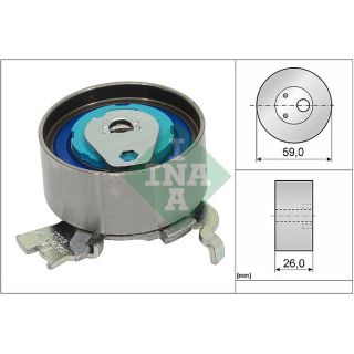 įtempiklio skriemulys, paskirstymo diržas INA 531 0679 30