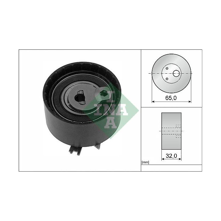 įtempiklio skriemulys, paskirstymo diržas INA 531 0710 10