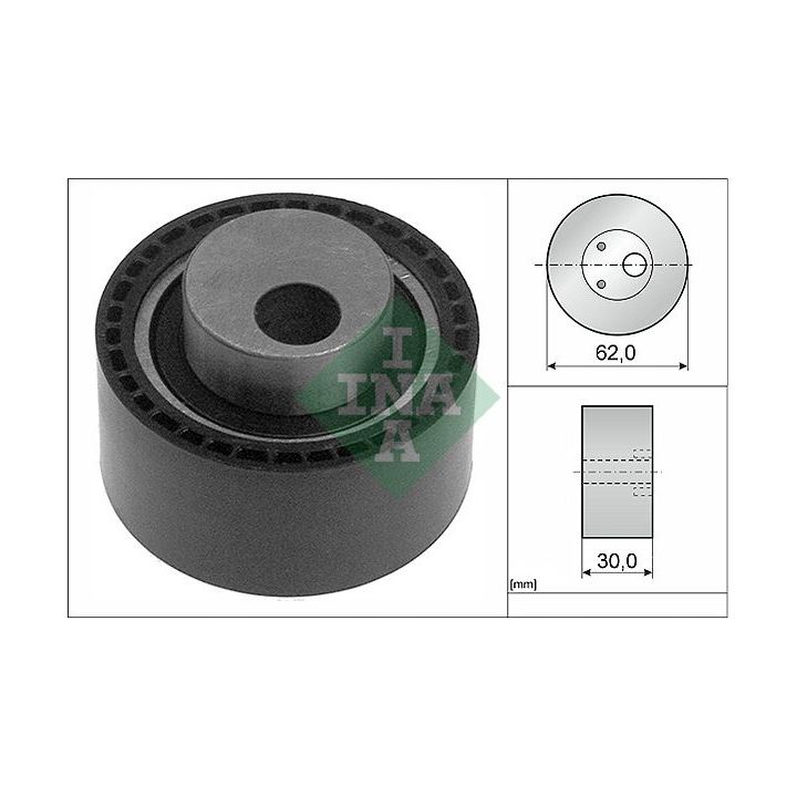 įtempiklio skriemulys, paskirstymo diržas INA 531 0769 10