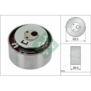 įtempiklio skriemulys, paskirstymo diržas INA 531 0778 10