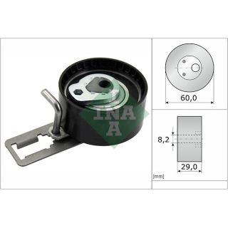 įtempiklio skriemulys, paskirstymo diržas INA 531 0884 10