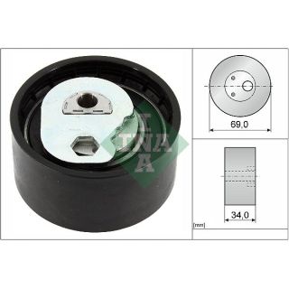 įtempiklio skriemulys, paskirstymo diržas INA 531 0941 10