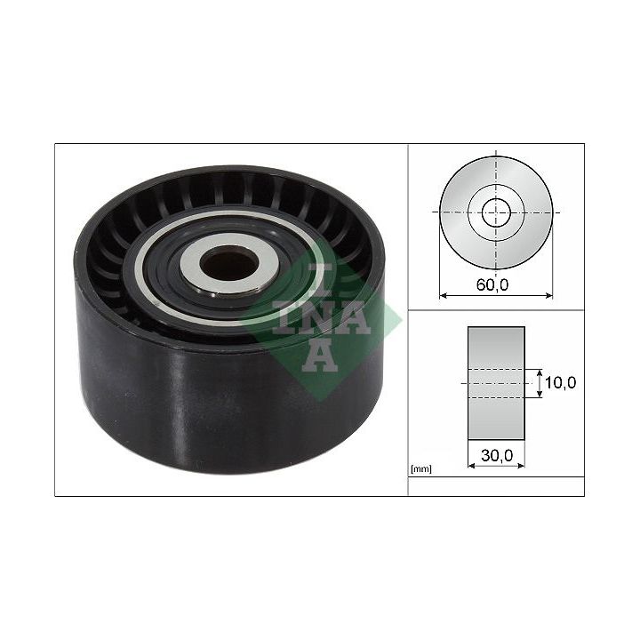 Kreipiantysis skriemulys, V formos rumbuotas diržas INA 532 0321 10