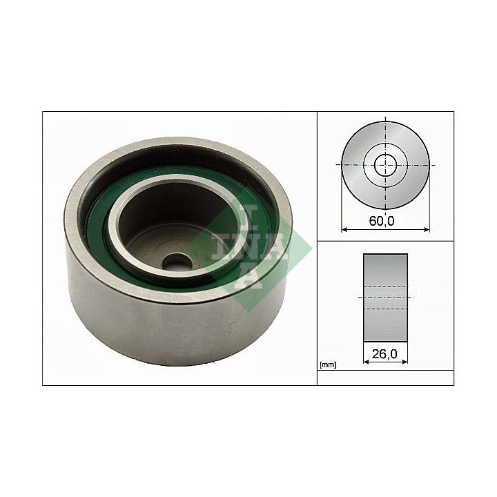 Kreipiantysis skriemulys, V formos rumbuotas diržas INA 532 0367 20