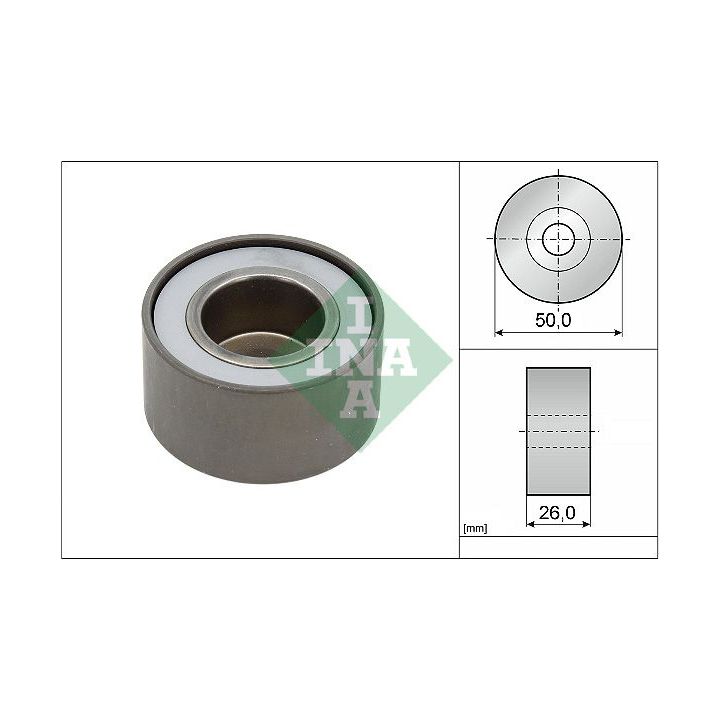 Kreipiantysis skriemulys, V formos rumbuotas diržas INA 532 0392 20