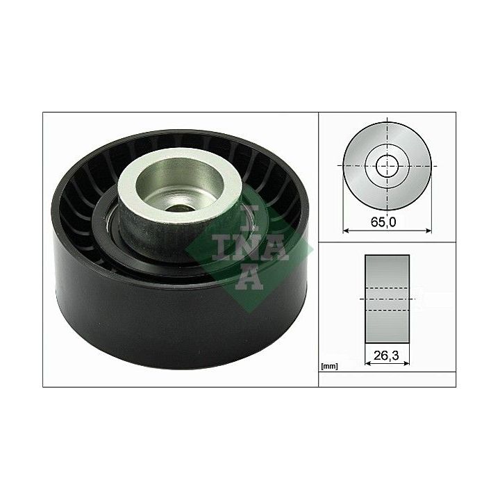 Kreipiantysis skriemulys, V formos rumbuotas diržas INA 532 0470 10