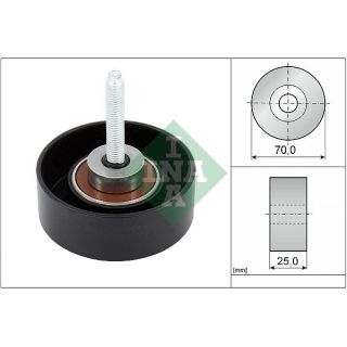 Kreipiantysis skriemulys, V formos rumbuotas diržas INA 532 0541 10