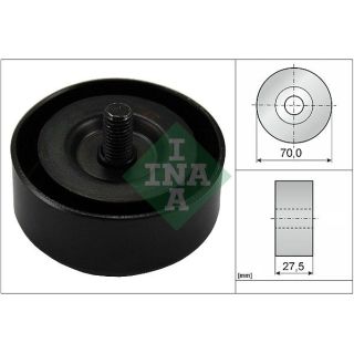 Kreipiantysis skriemulys, V formos rumbuotas diržas INA 532 0606 10