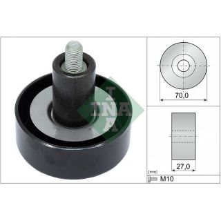 Kreipiantysis skriemulys, V formos rumbuotas diržas INA 532 0657 10